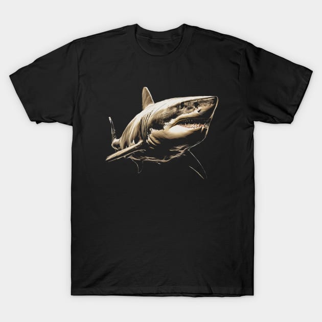 Shark Mouth Teeth Shark Lover Sea Animal Ocean Animal Kids T-Shirt by pipsmerch